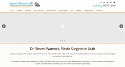 Desktop Screenshot of drstevenwarnock.com